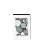 Quadro Green Old 3 - 50X70cm preto