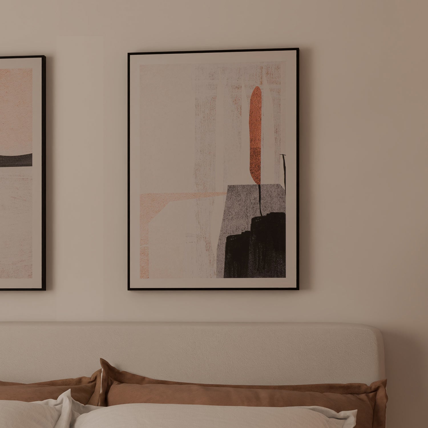 Quadro Rocs 3 - 60x80cm preto