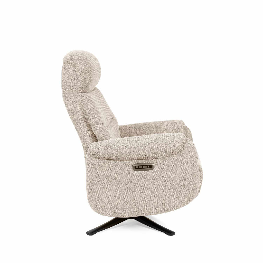 Poltrona Tamiko  relax 2 motores beige