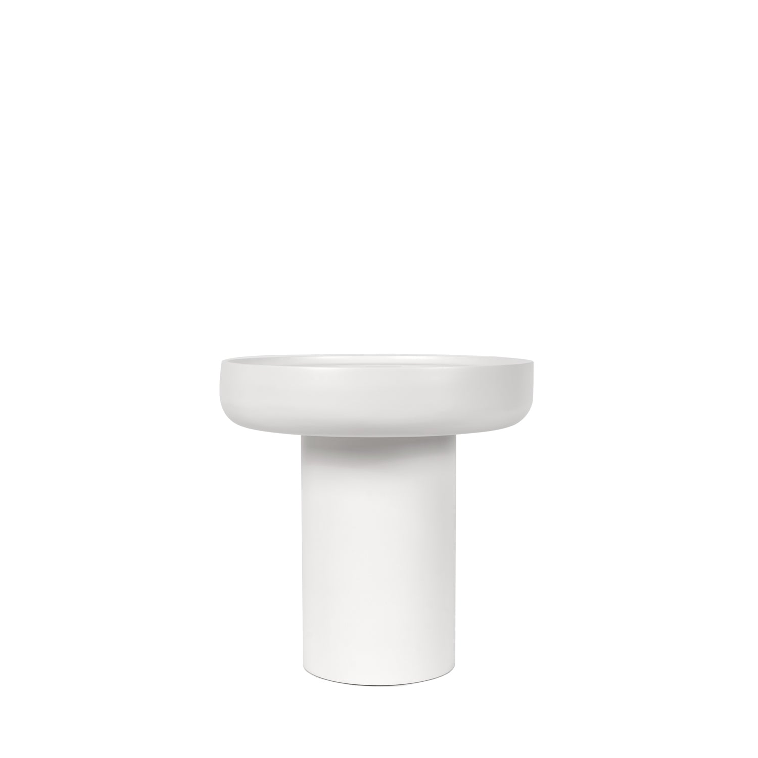 Mesa auxiliar Rodney 50cm branco