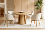 Mesa Marcella 120cm Carvalho