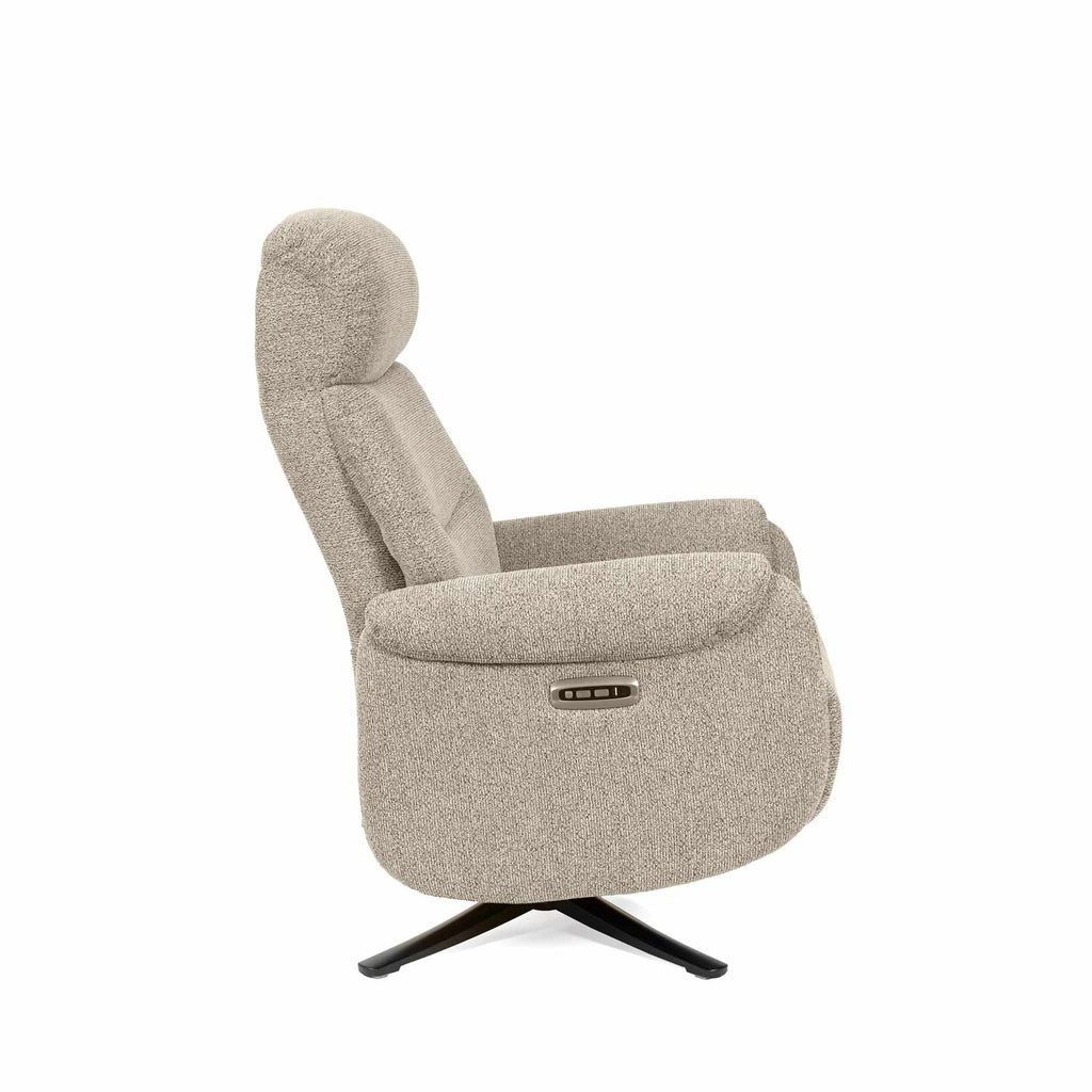Poltrona Tamiko  relax 2 motores taupe