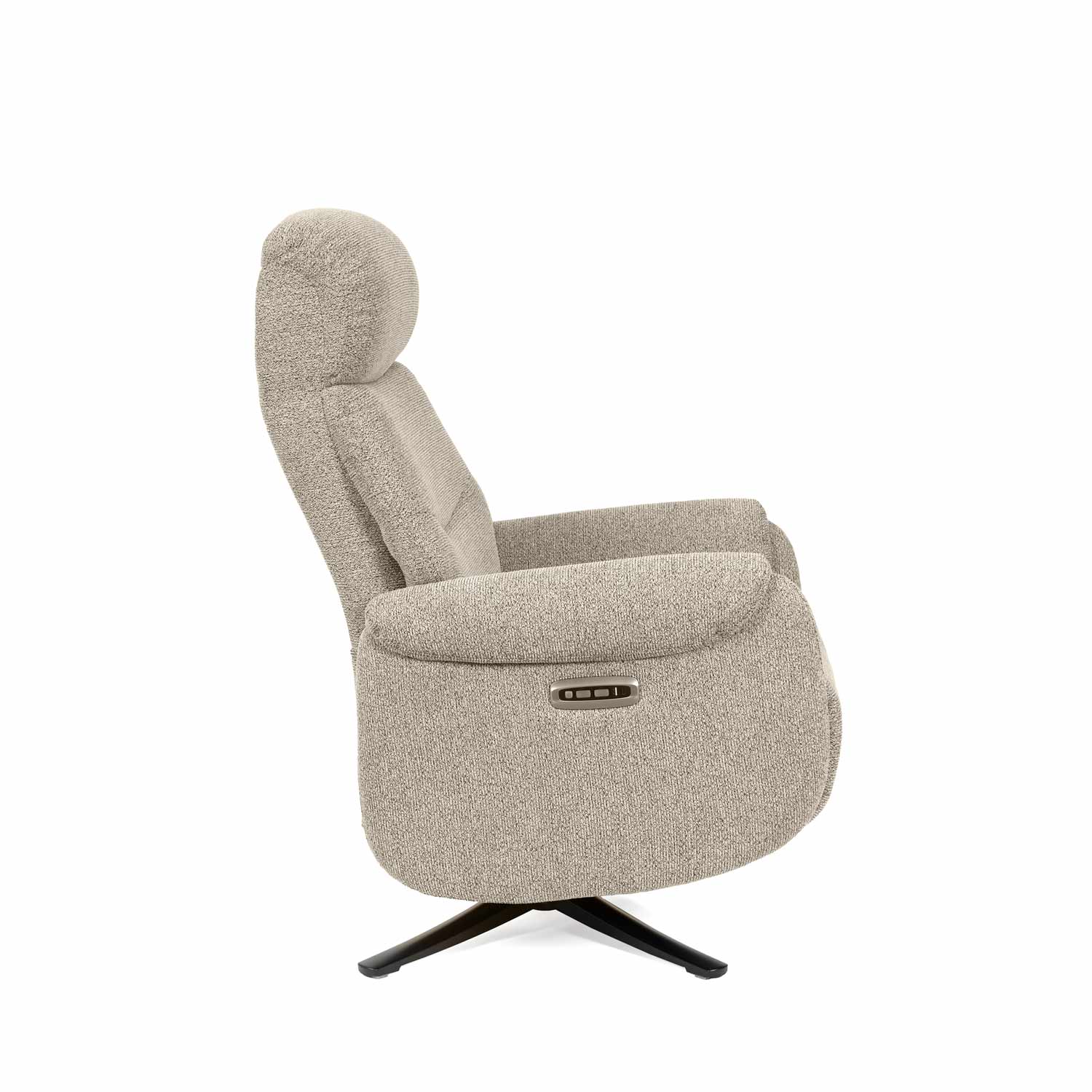 Poltrona Tamiko  relax 2 motores taupe