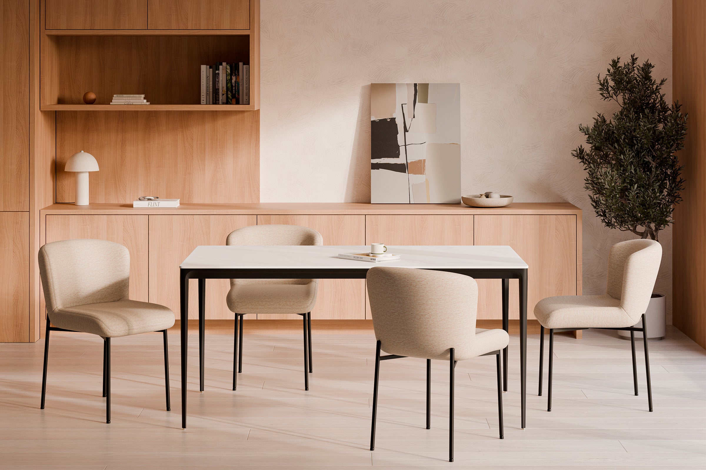 Mesa Arya Creta / Preto