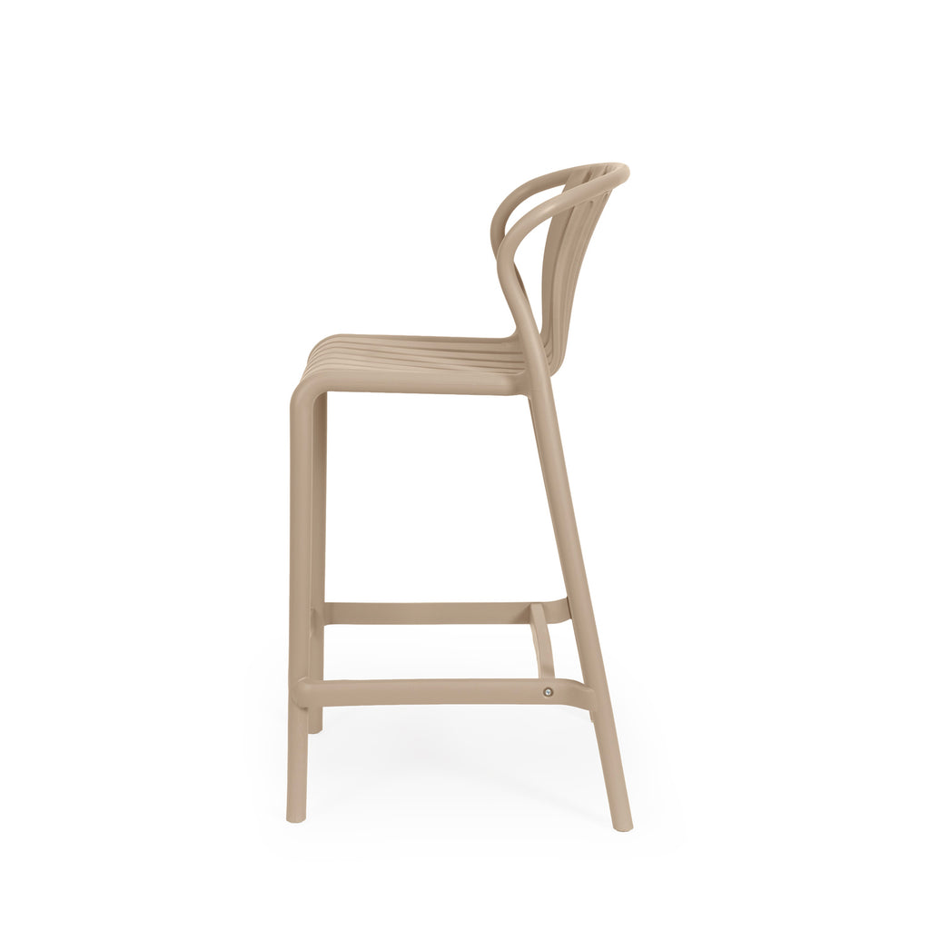 Banco baixo Bastian beige