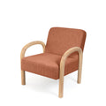 Poltrona Dorothy terracota