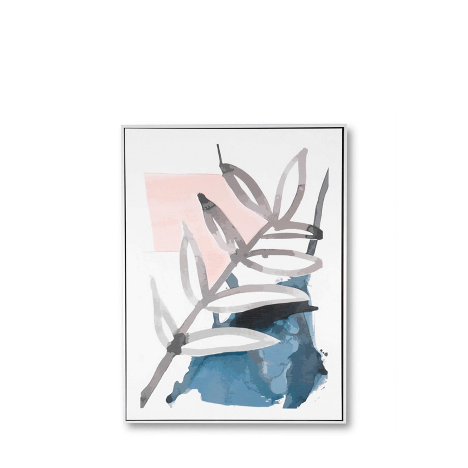Quadro Pikas 2 - 60x80cm branco