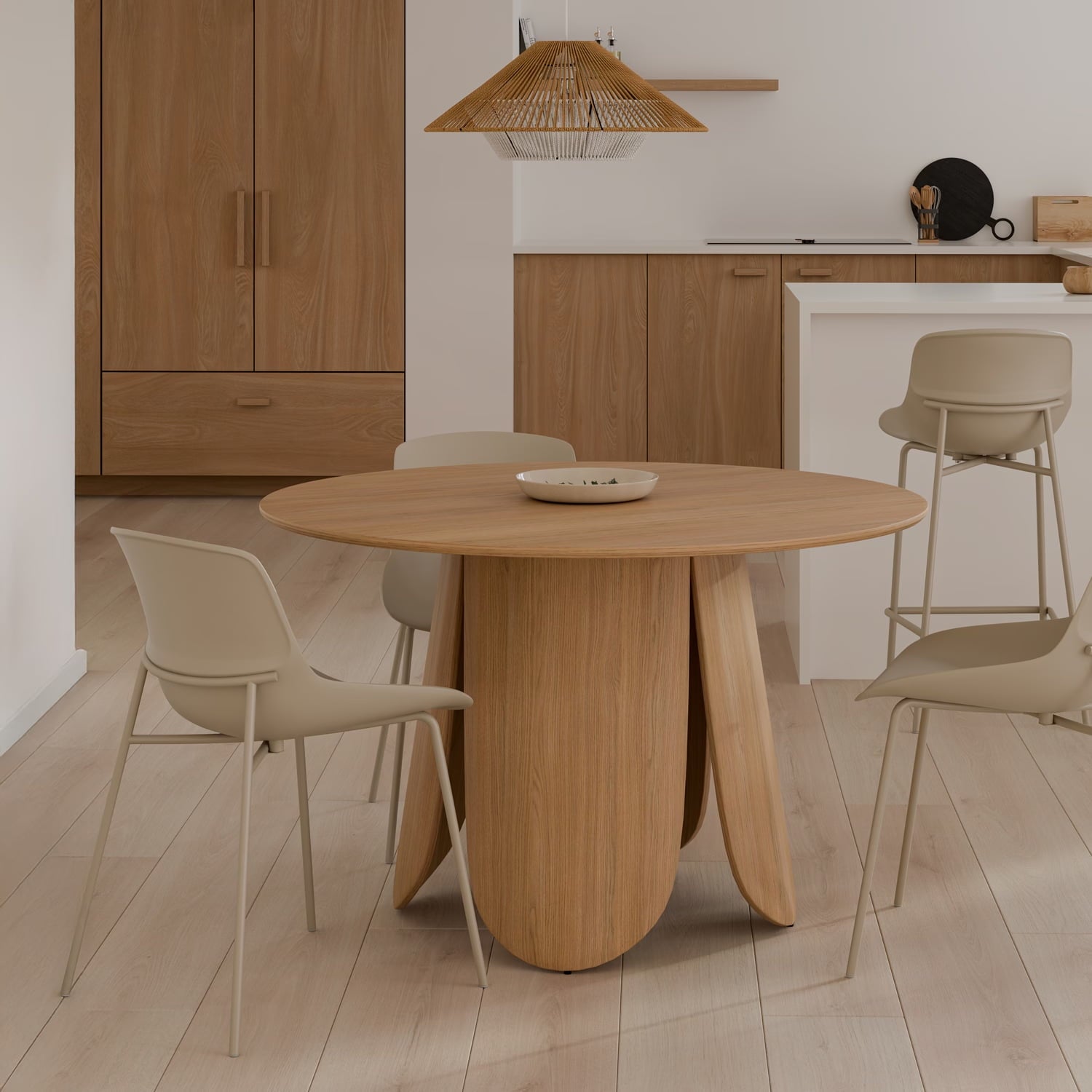 Mesa Fatima 120cm Carvalho