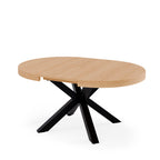 Mesa mildred 120 Carvalho / Preto