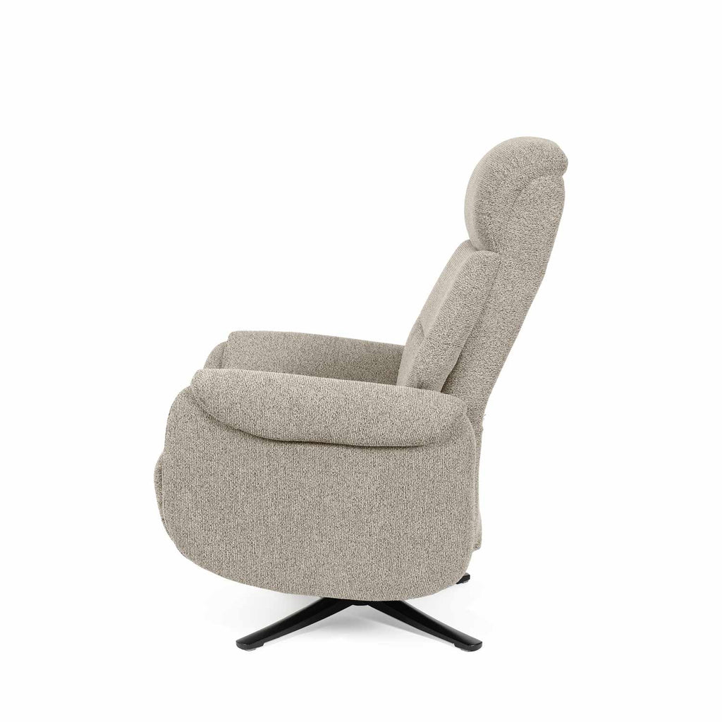 Poltrona Tamiko  relax 2 motores taupe
