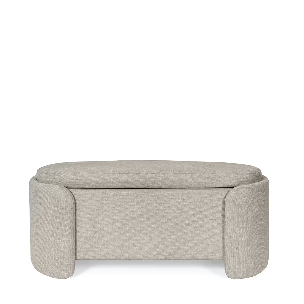 Banqueta Bernice taupe