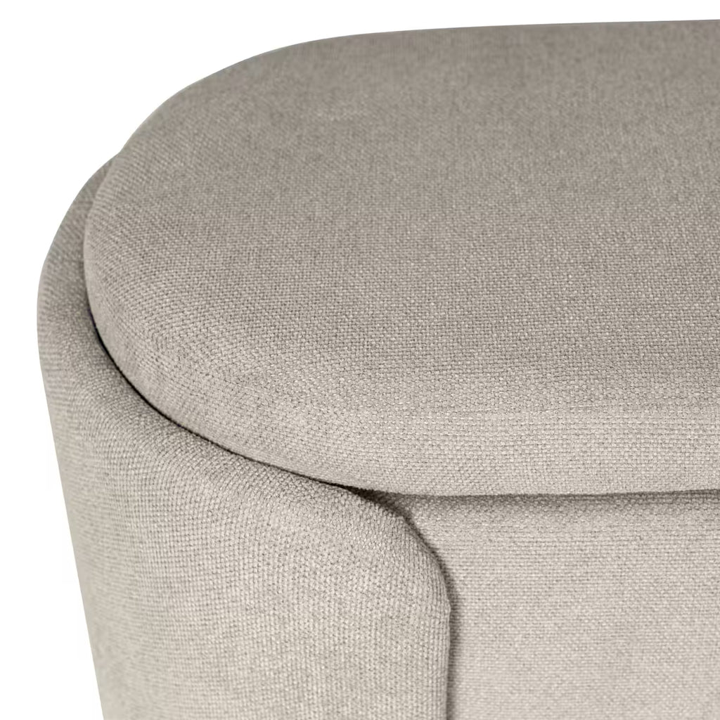 Banqueta Bernice taupe
