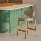 Banco baixo Renzo beige