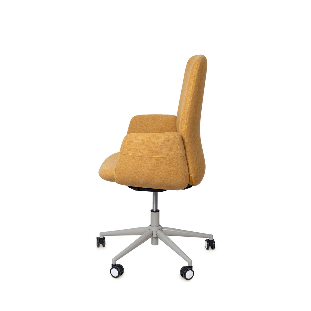 Cadeira de Escritorio British mostarda