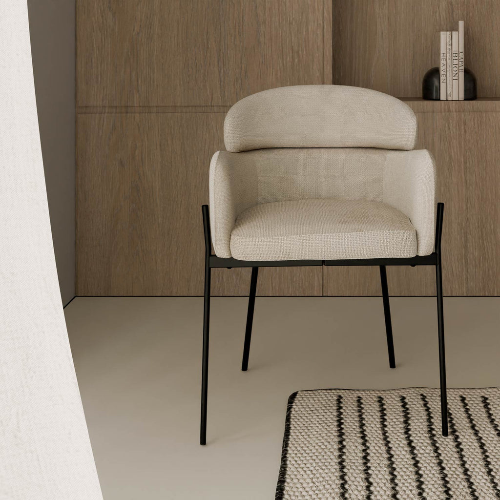 Cadeira Sally beige