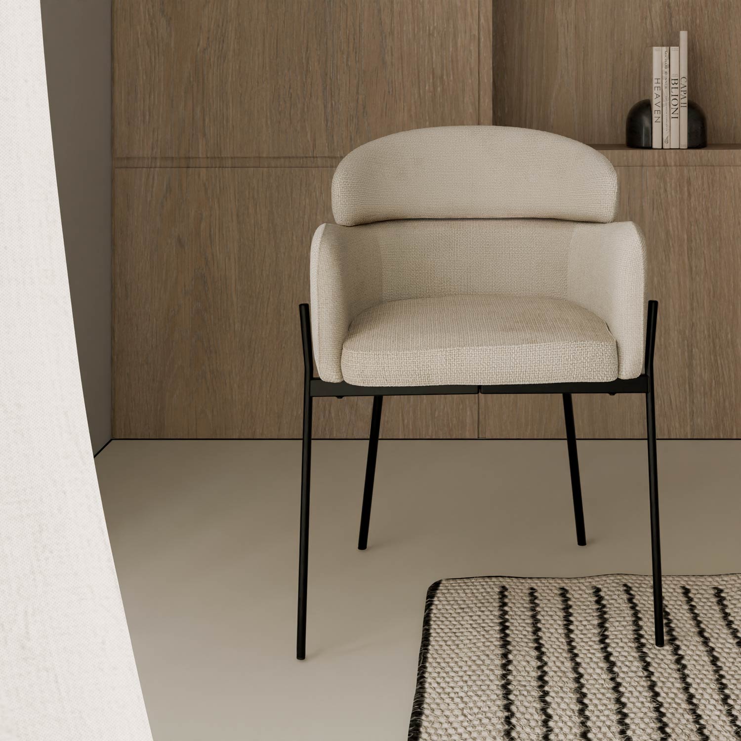Cadeira Sally beige