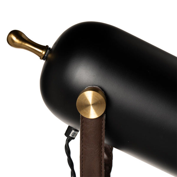 Candeeiro de mesa LLUC preto