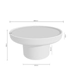 Mesa de centro Rodney 80 branco