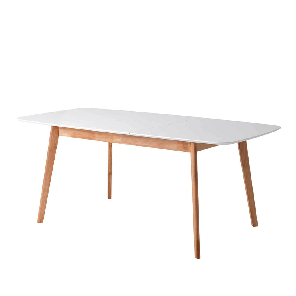 Mesa Enma 120cm Branco / Carvalho