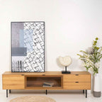 Quadro Tetris 80x120cm preto