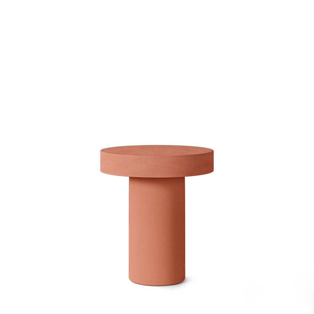 Mesa auxiliar Mirko terracota