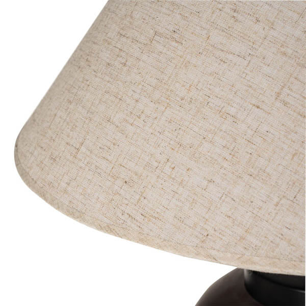 Candeeiro de mesa YESA  preto