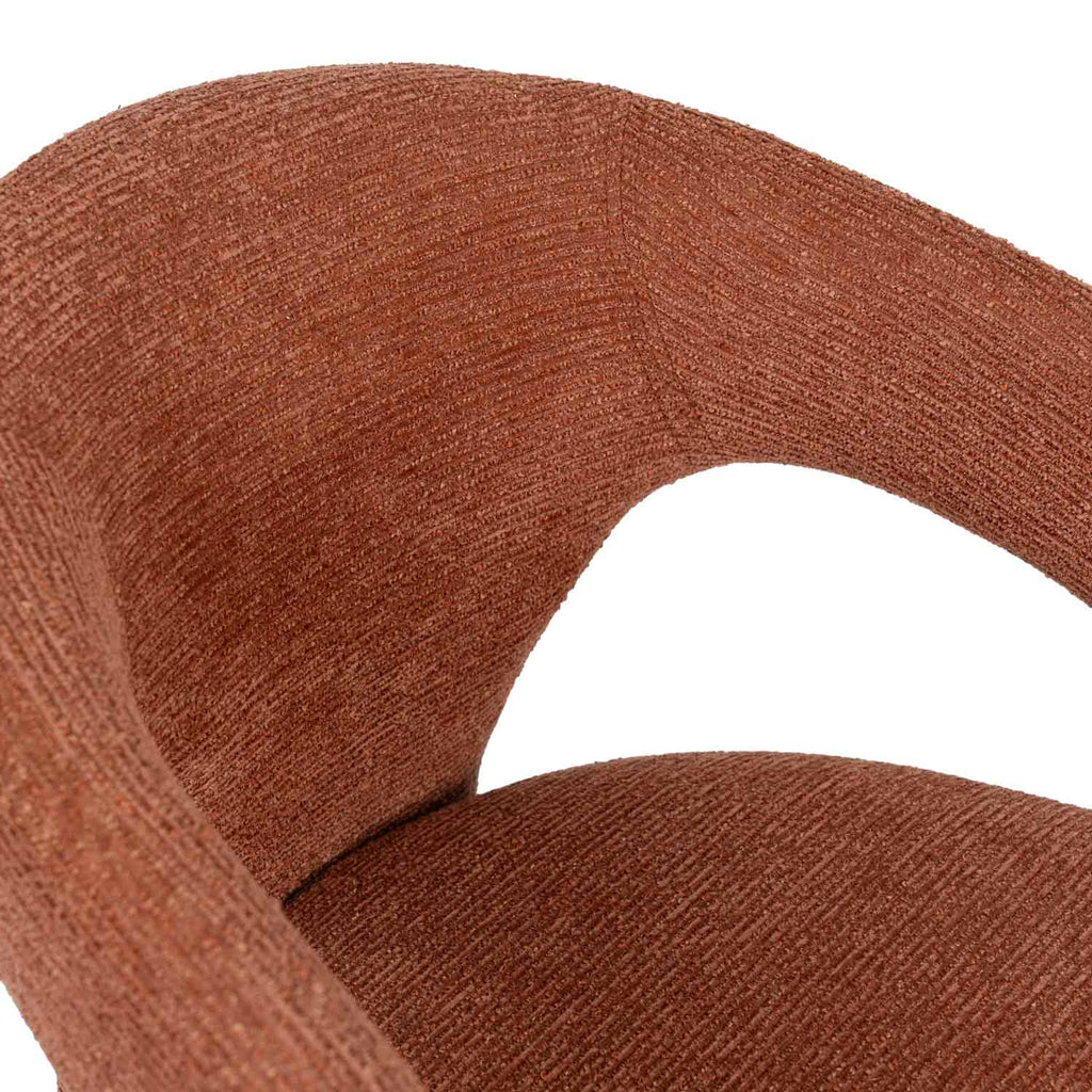 Cadeira Loretta terracota
