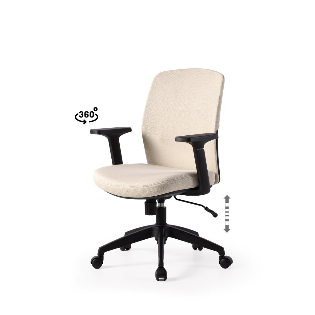 Cadeira de Escritorio Maryland beige
