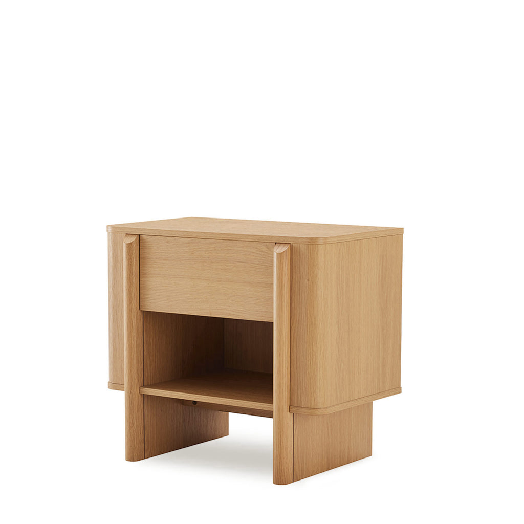 Mesa de cabeceira Sidney 1 gaveta + abertura 60cm