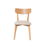 Cadeira Keira Carvalho / beige