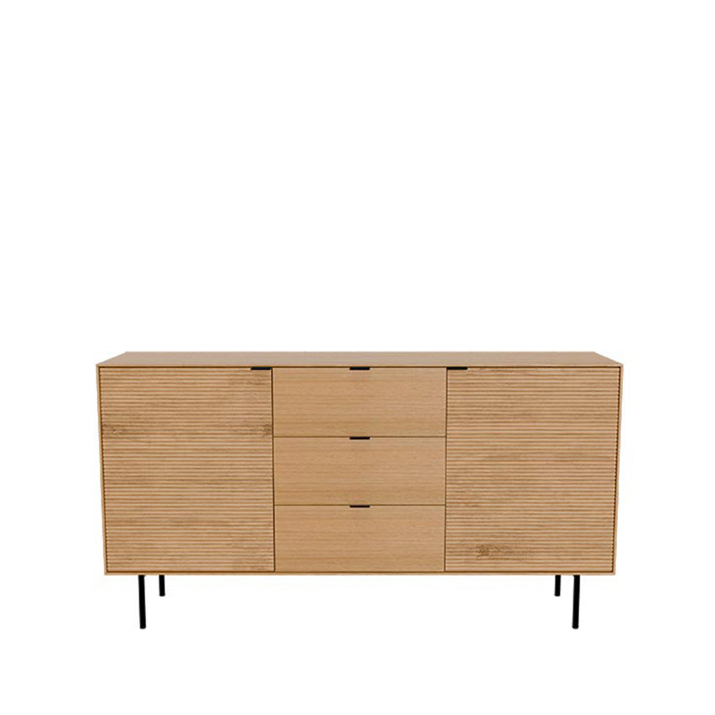 Aparador Tulsa 160cm carvalho / metal