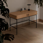 Secretária Cornell carvalho / preto
