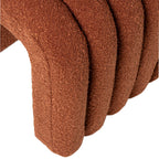 Pufe Edy terracota