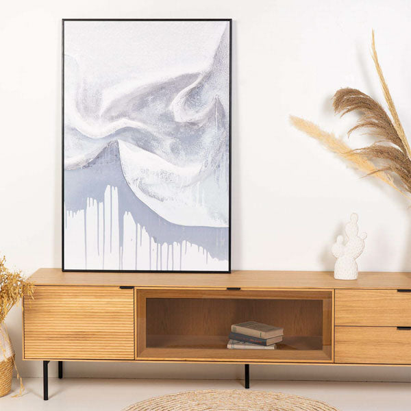 Quadro Wet 80x120cm preto