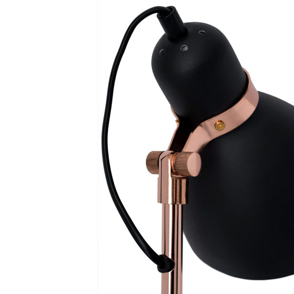 Candeeiro de mesa Grisel preto