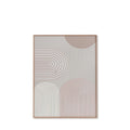 Quadro Half-Oval 60x80cm Carvalho