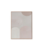 Quadro Half-Oval 60x80cm Carvalho
