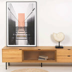 Quadro Stairs 80x120cm preto