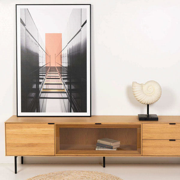 Quadro Stairs 80x120cm preto