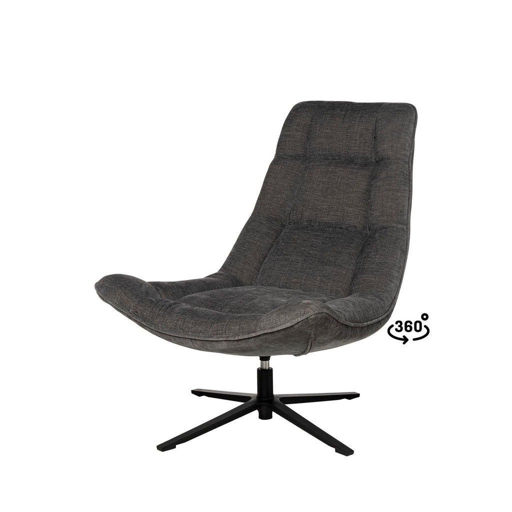 Poltrona Parma cinza escuro