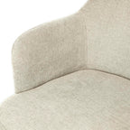 Cadeira Abigail bege / bege