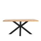 Mesa Grace 220cm natural/preto