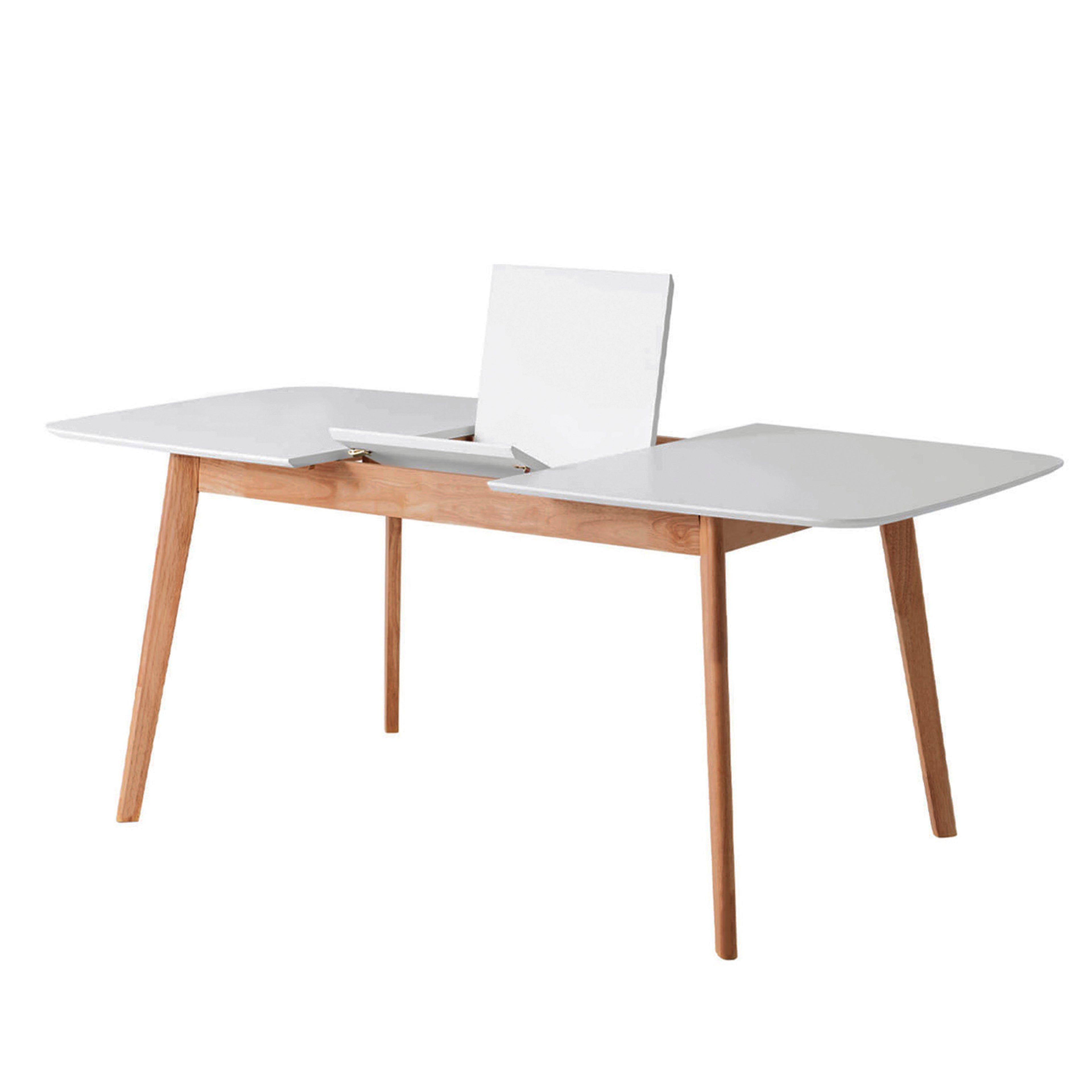 Mesa Enma 120cm Branco / Carvalho