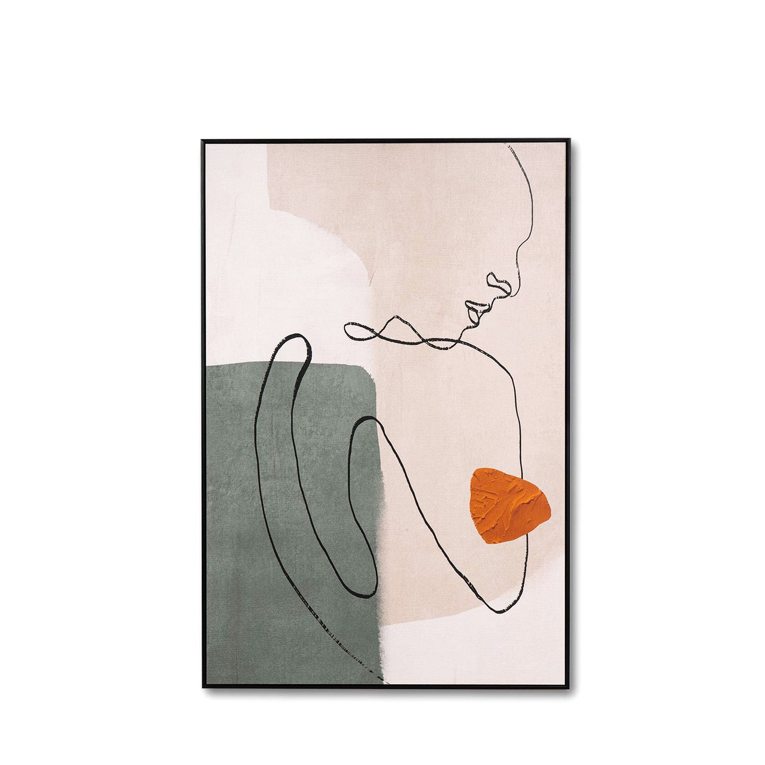 Quadro Breast 80x120cm preto