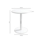 Mesa Lya cinza/branco