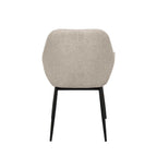 Cadeira Isabella beige / Preto
