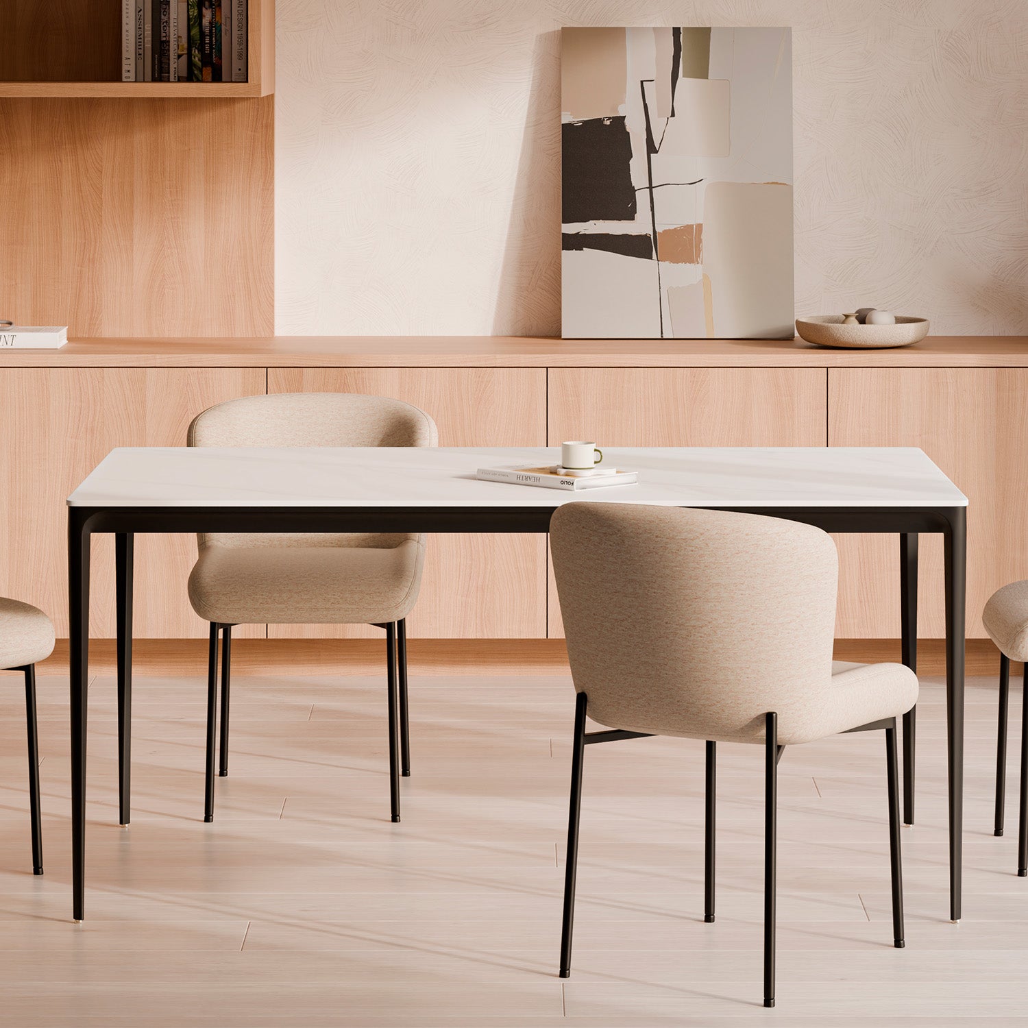 Mesa Arya Creta / Preto