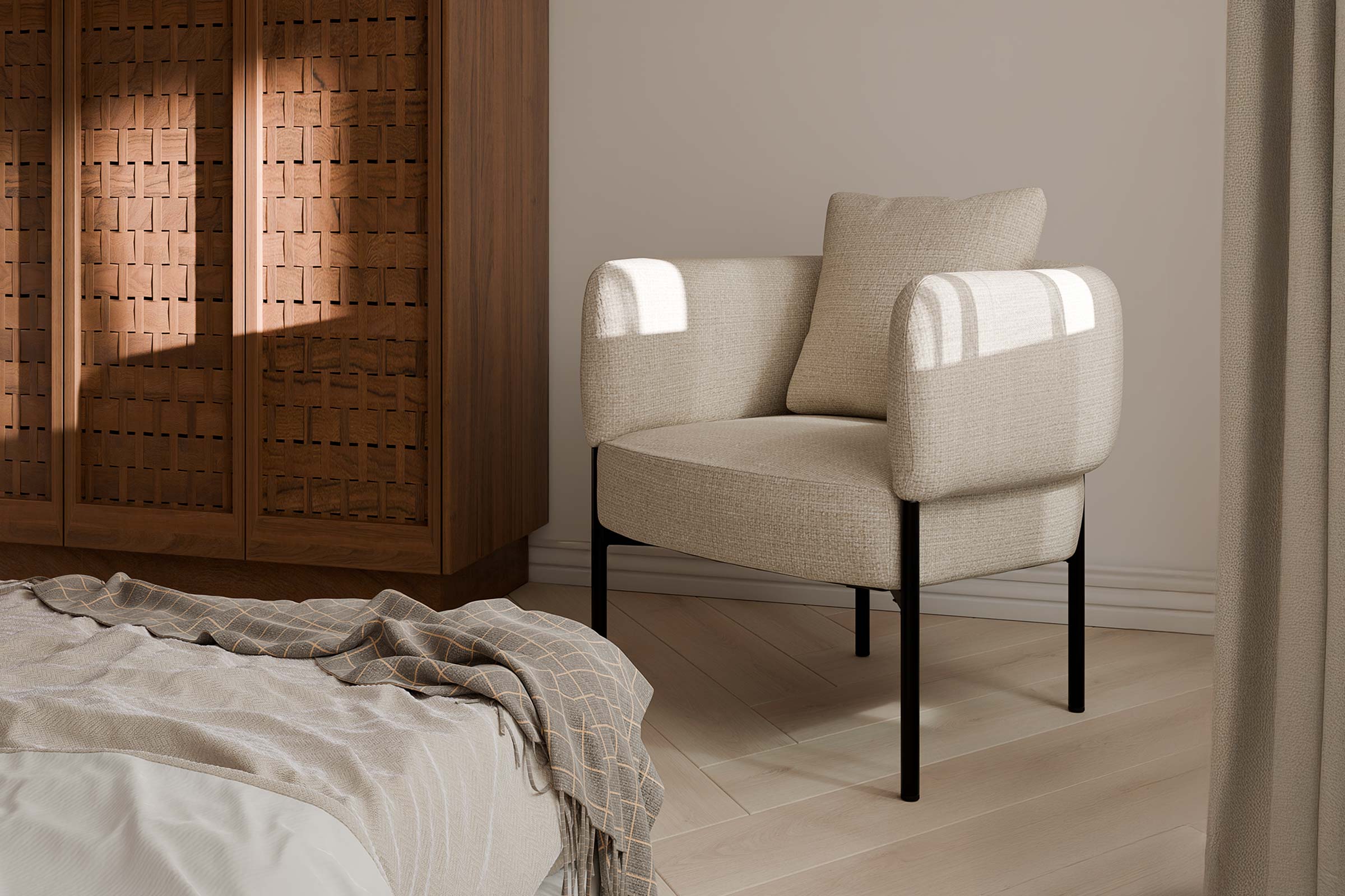 Poltrona Agadir beige