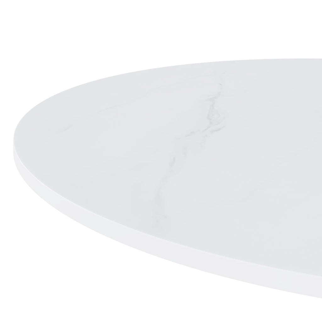Mesa Lya branco/preto