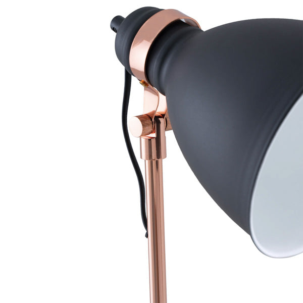 Candeeiro de chão BLASCA preto